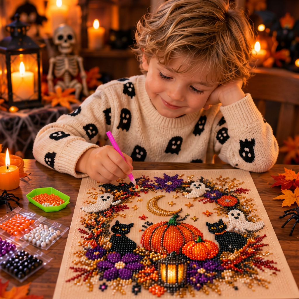 DIY Halloween Diamond Painting Kit