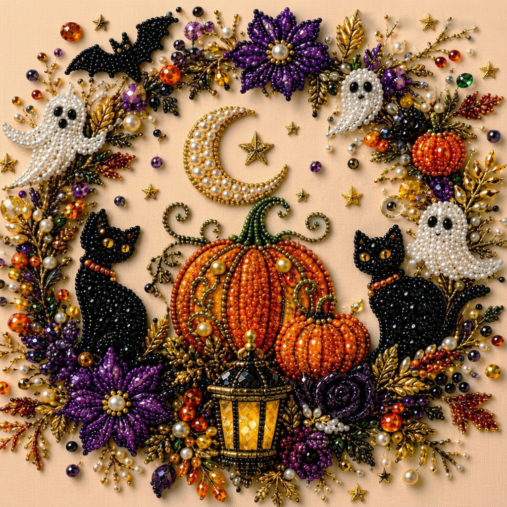 DIY Halloween Diamond Painting Kit