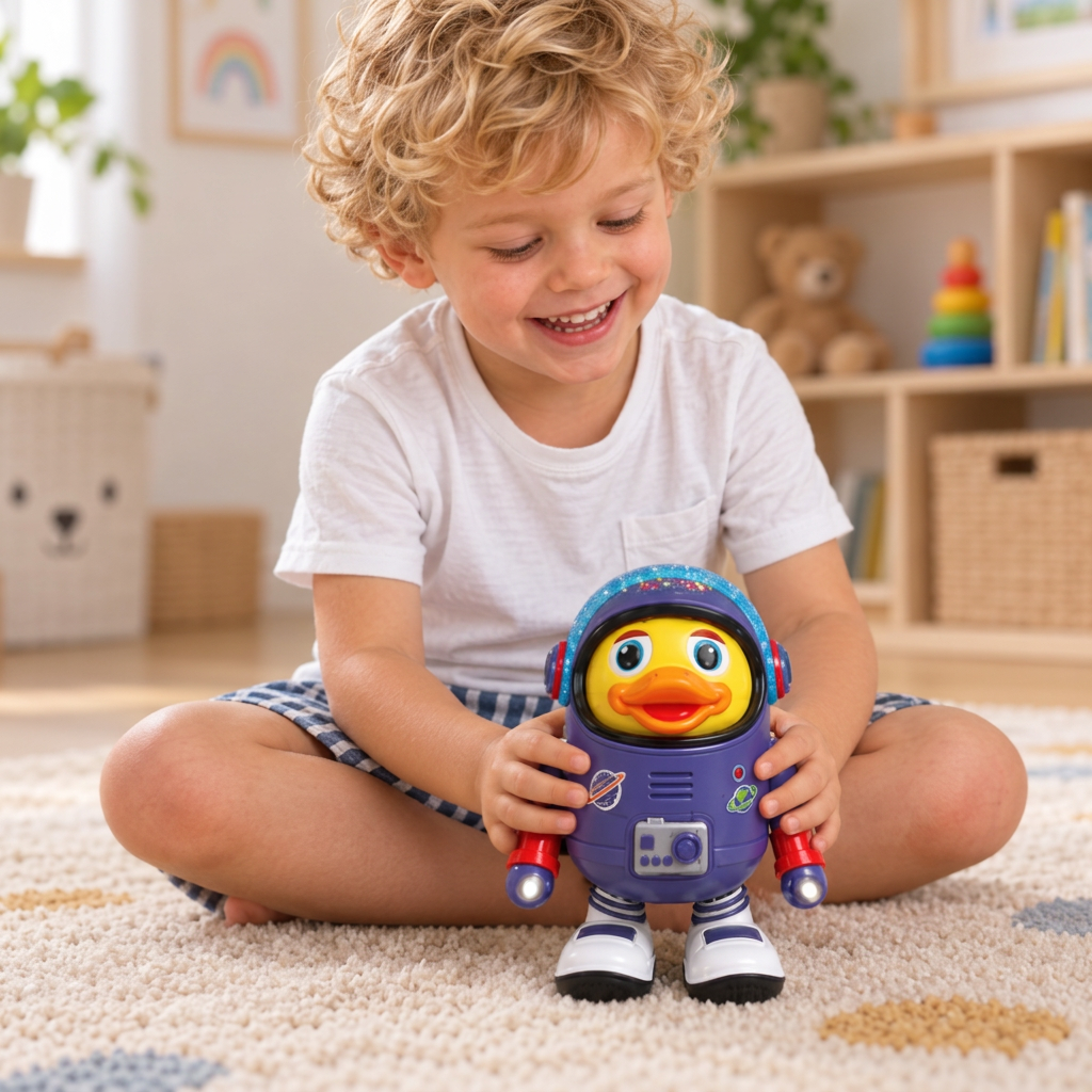 Dancing Astronaut Duck