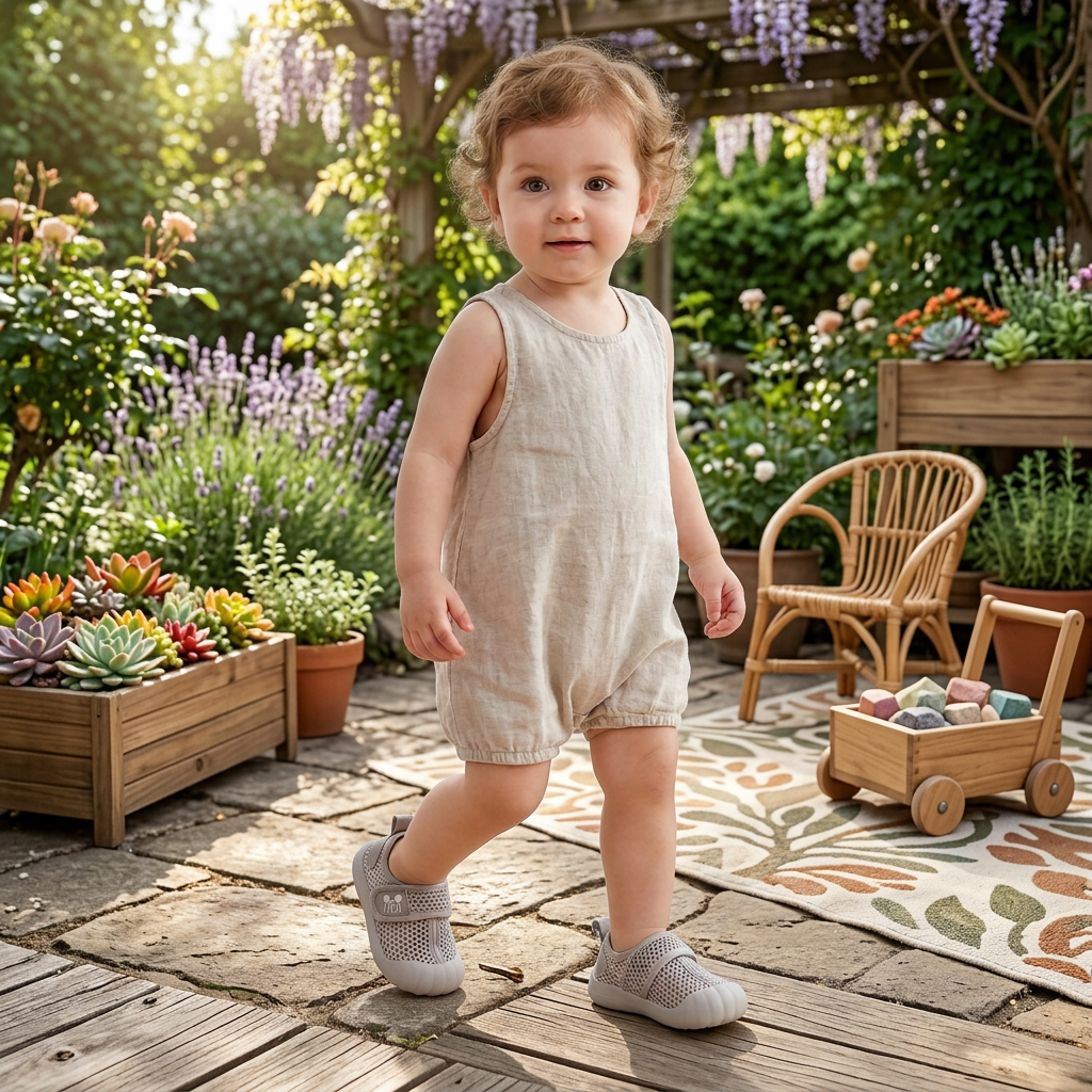 Comfortable Baby Shoes with Soft, Non-Slip Soles