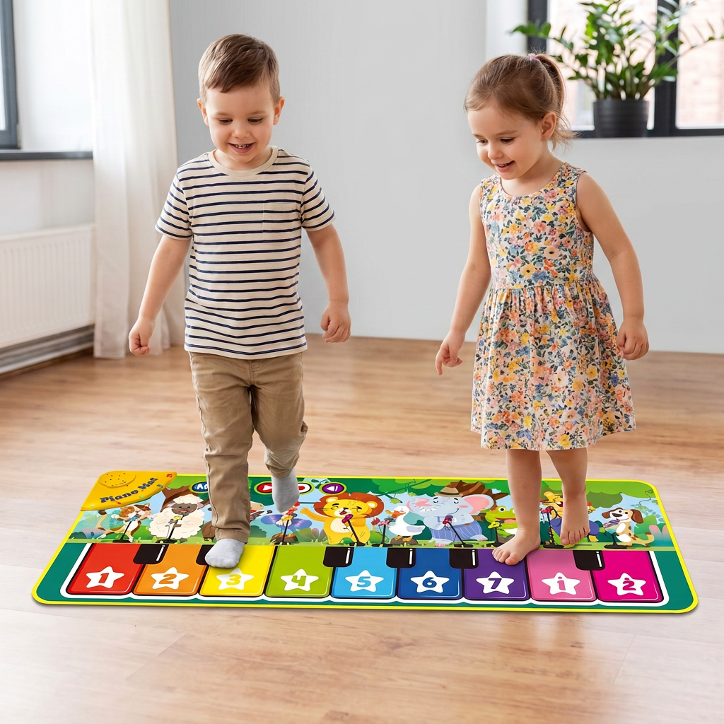 Interactive Musical Piano Play Mat