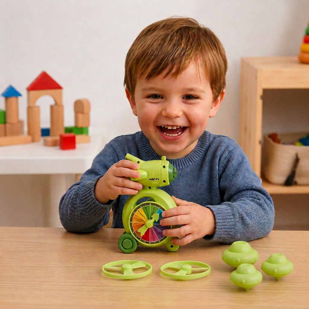 5-in-1 Gyro Educational Toy – Spinning, Balancing & Stacking Skill Game for Kids