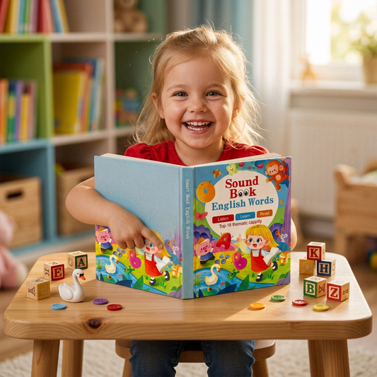 Interactive English Sound Book for Kids - Tap & Listen - Fun & Easy Early Learning
