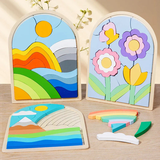 Rainbow Building Blocks