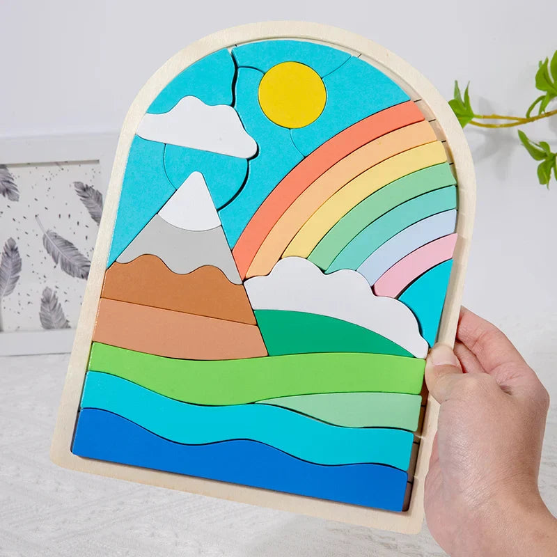 Rainbow Building Blocks
