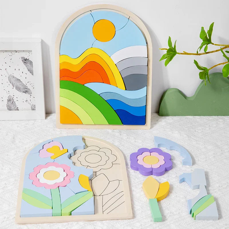 Rainbow Building Blocks