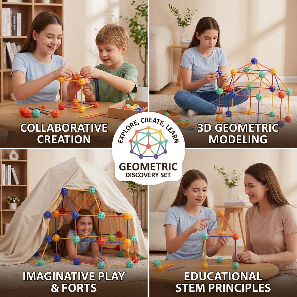 3D STEM Construction Building Set – Creative Learning Toy
