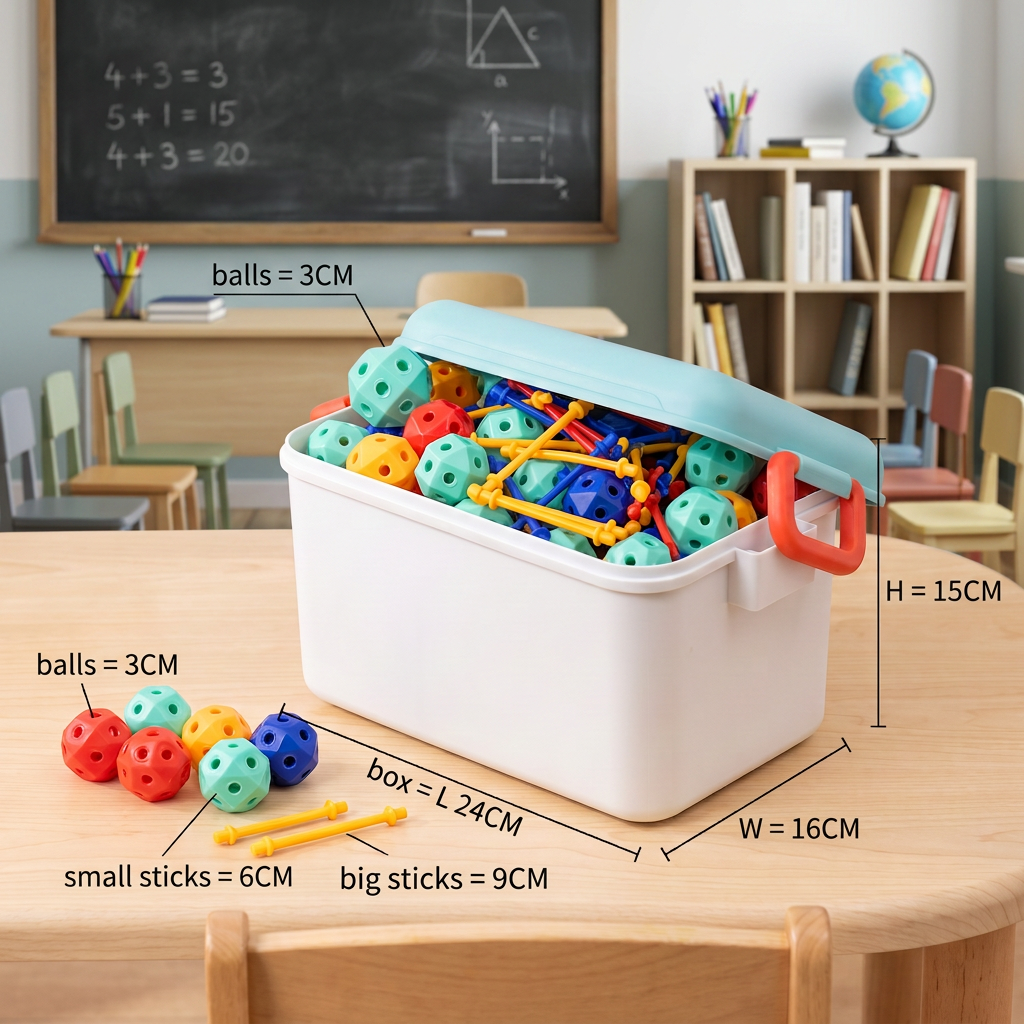 3D STEM Construction Building Set – Creative Learning Toy