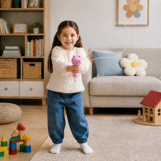 Interactive Flying Rope Toy for Kids