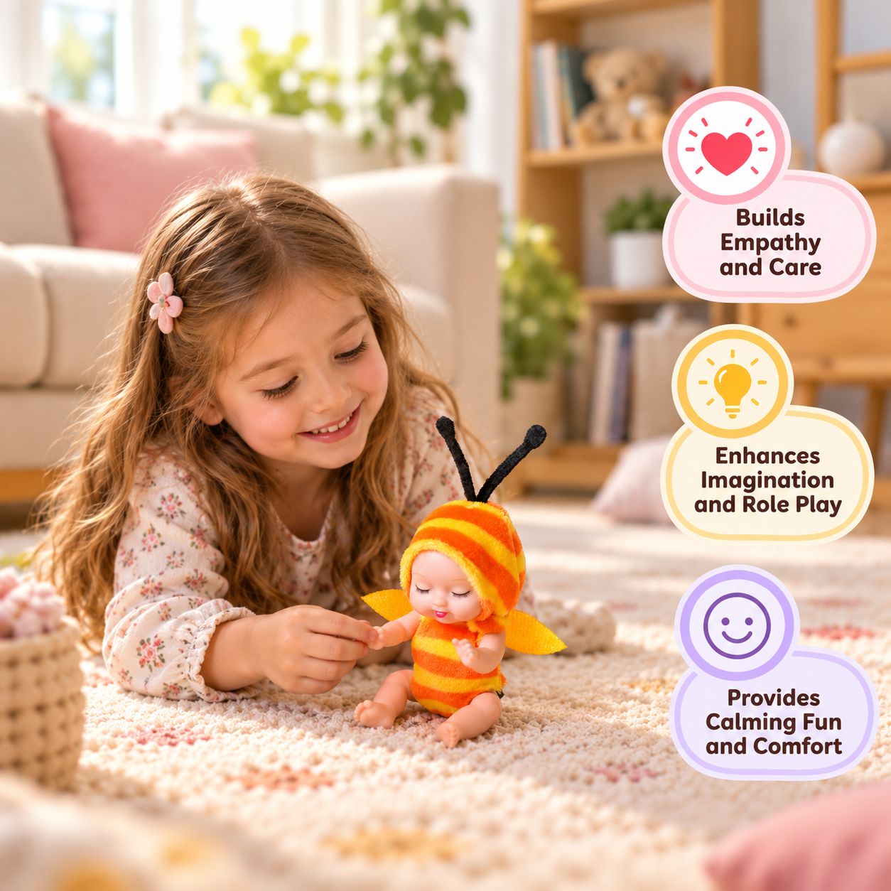 Mini Fairy Princess Doll Dress-Up Set