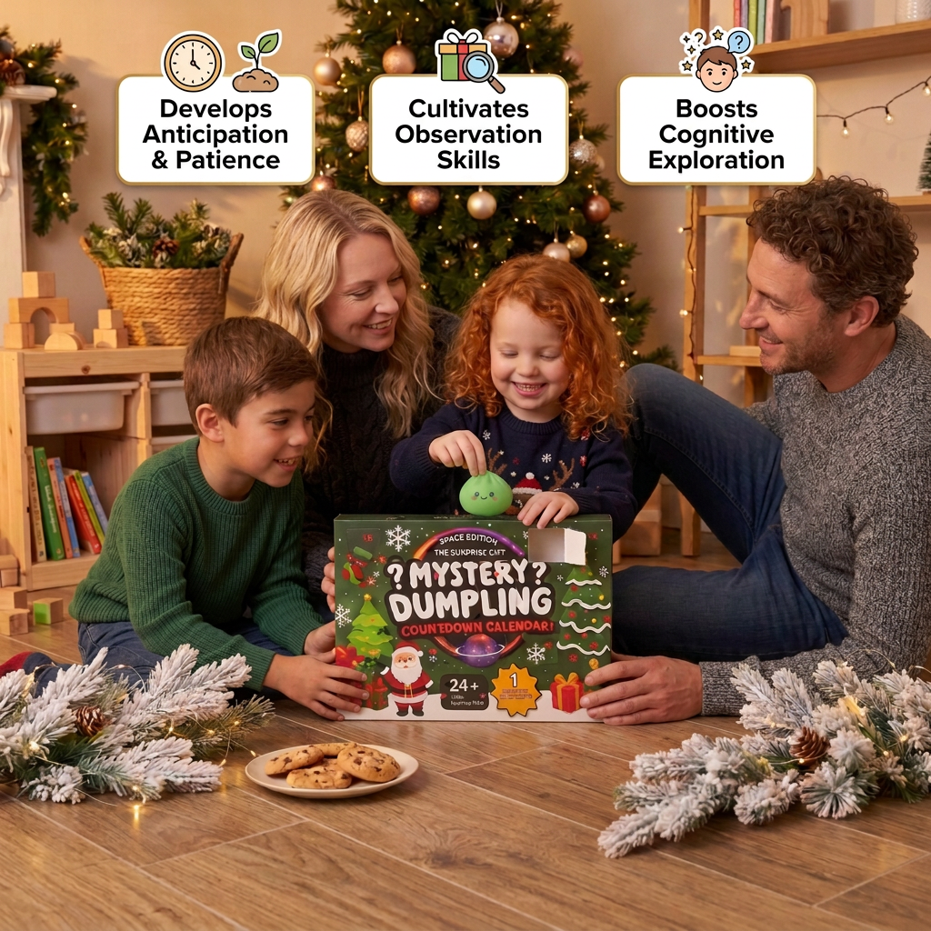 Christmas Squishy Advent Calendar for Kids