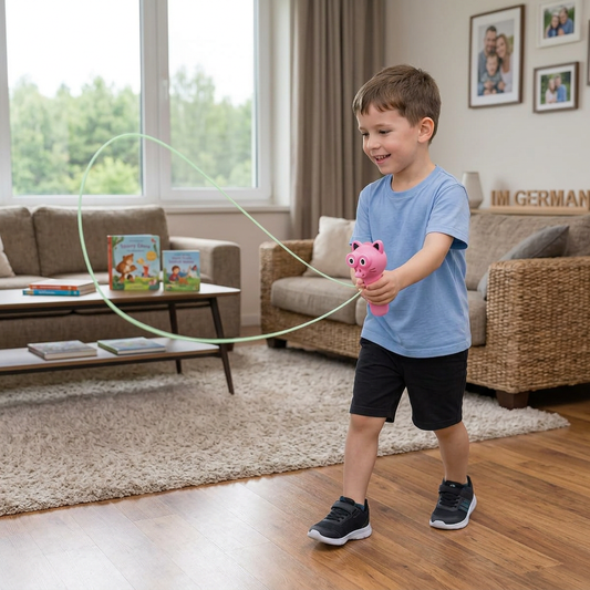 Interactive Flying Rope Toy for Kids