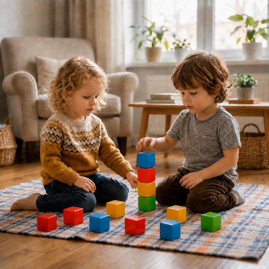 Toddler Safe 4.2cm Magnetic Building Cubes – STEM Learning Blocks