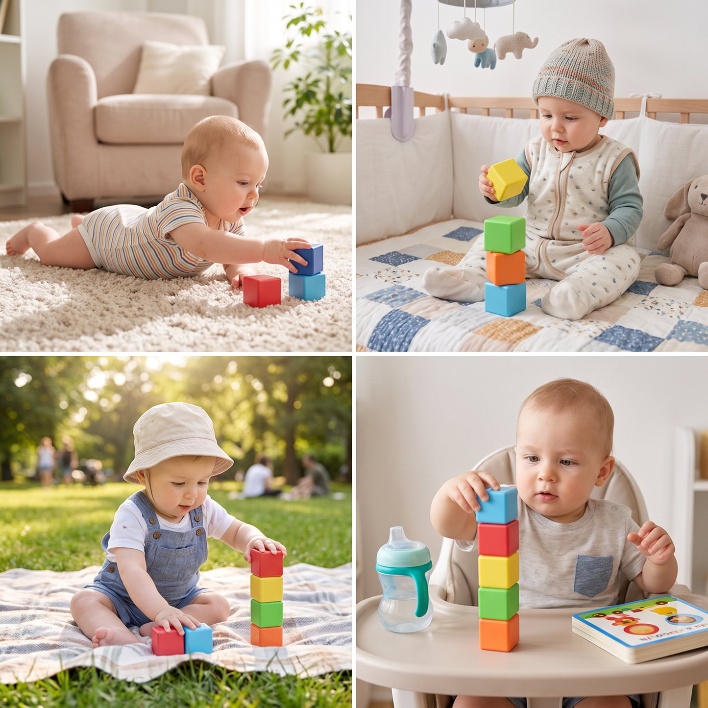 Toddler Safe 4.2cm Magnetic Building Cubes – STEM Learning Blocks