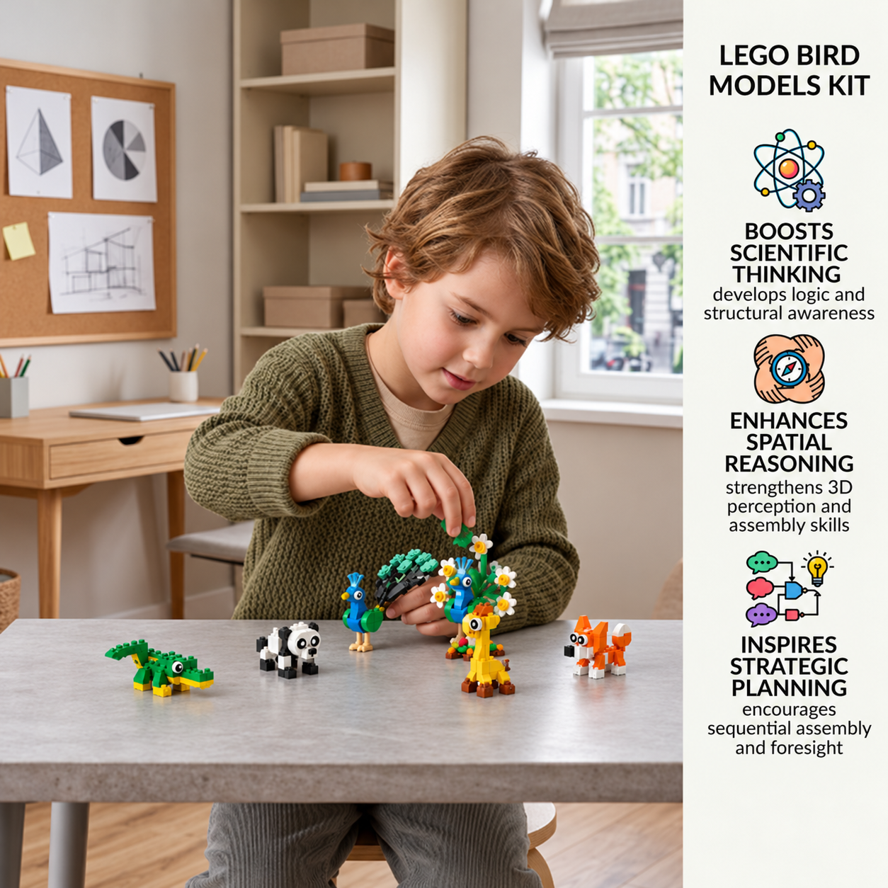 Animal Building Blocks Set