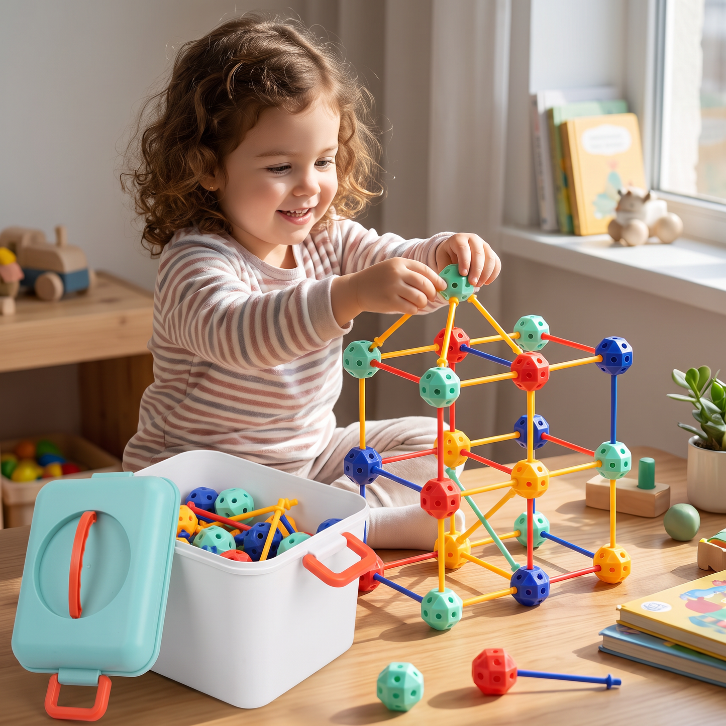 3D STEM Construction Building Set – Creative Learning Toy