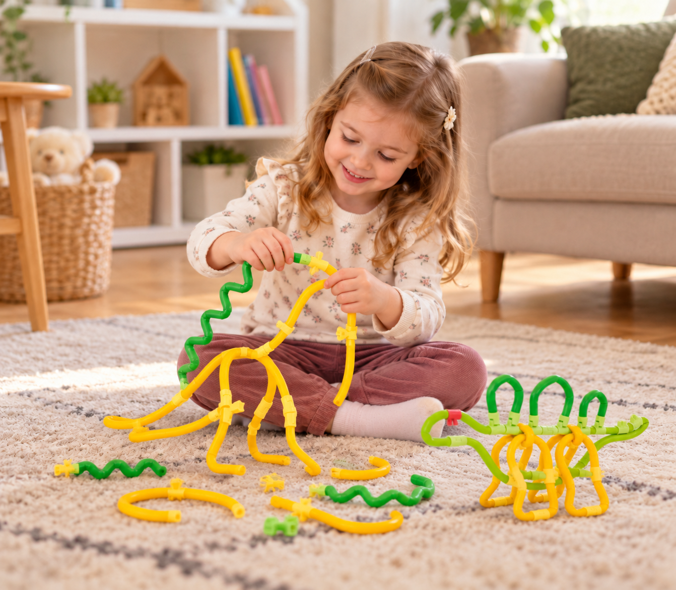 DIY Twisty Sticks – Creative 3D Building & STEM Construction Set
