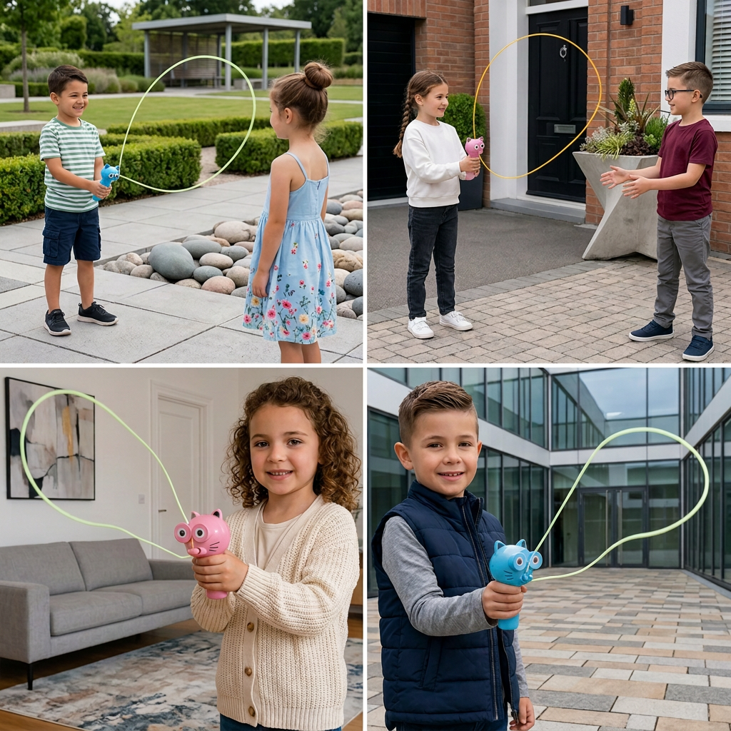 Interactive Flying Rope Toy for Kids