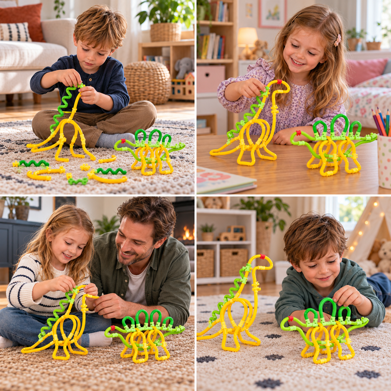 DIY Twisty Sticks – Creative 3D Building & STEM Construction Set