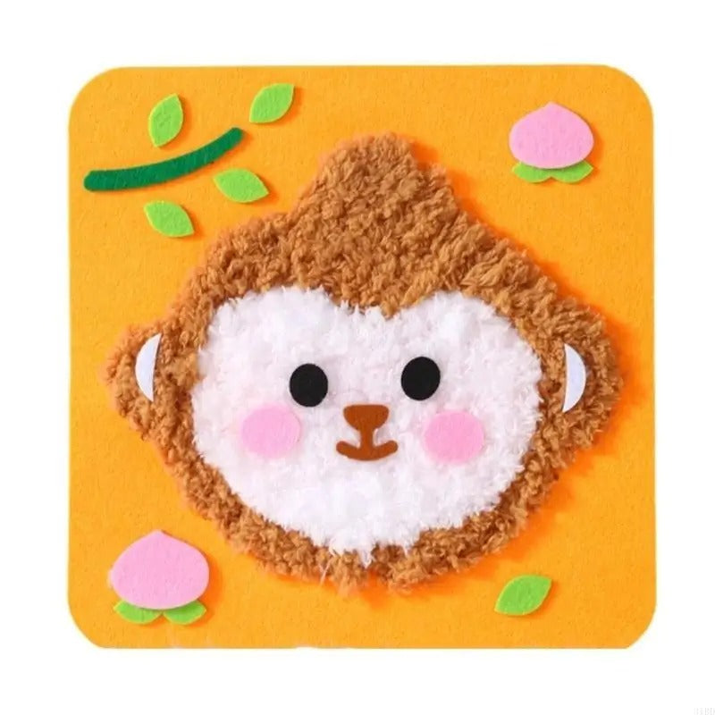 DIY Embroidery Doll Set
