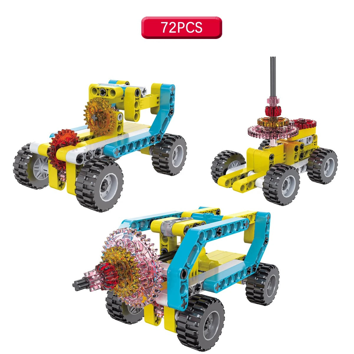 3in1 Science and Engineering Building Blocks Play Set