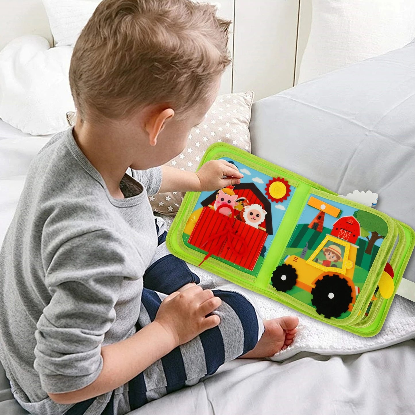 Educational Montessori Farm Story Book