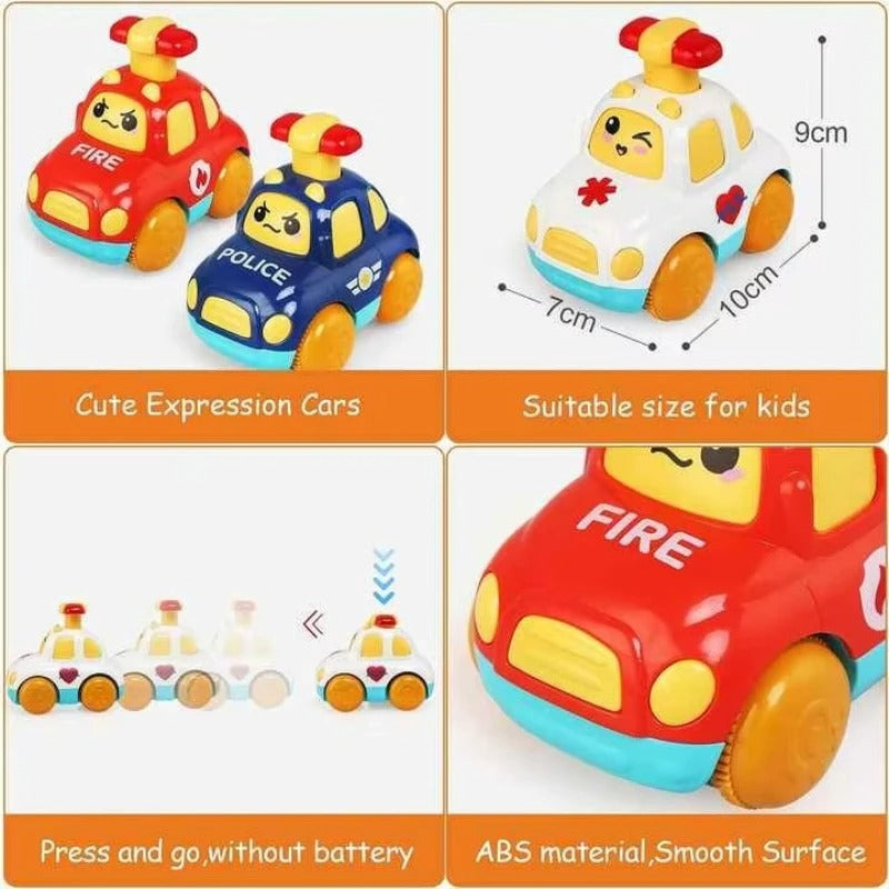 Little Adventure Cars - Press and Drive