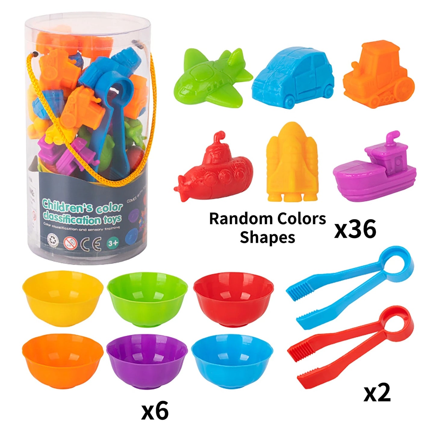 Sorting Animal - Montessori Game Set