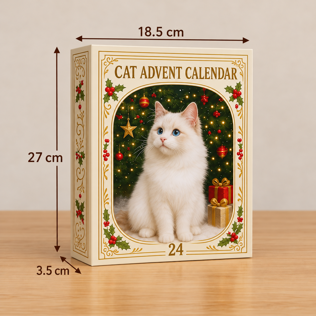 24-Day Christmas Cat Advent Calendar