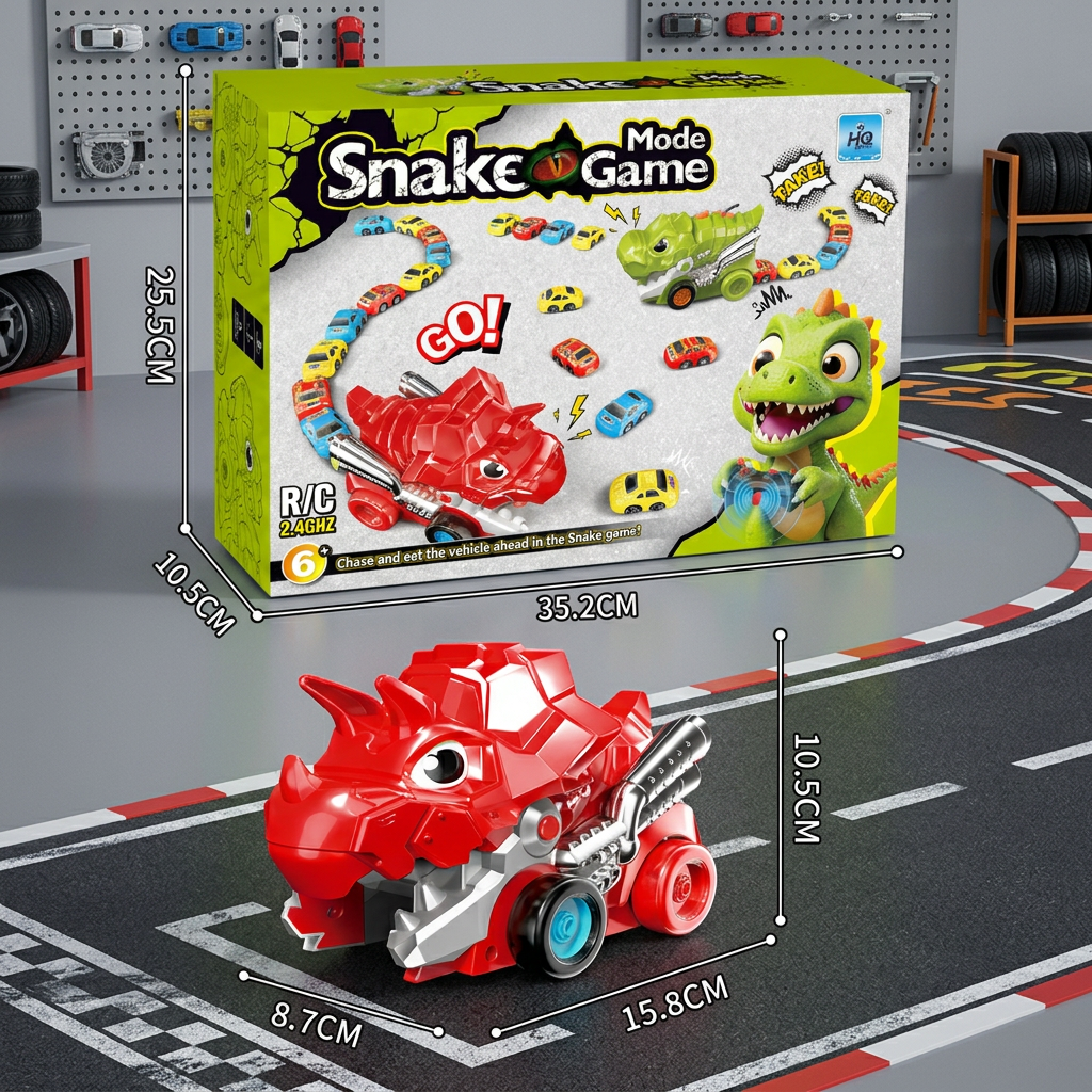 Remote Control Dino Car Chomper Truck