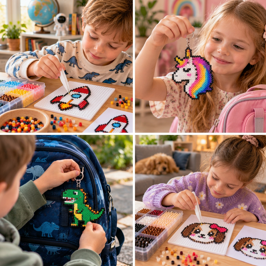Premium Fuse Beads Set with Crafting Tools – DIY Arts & Crafts Kit