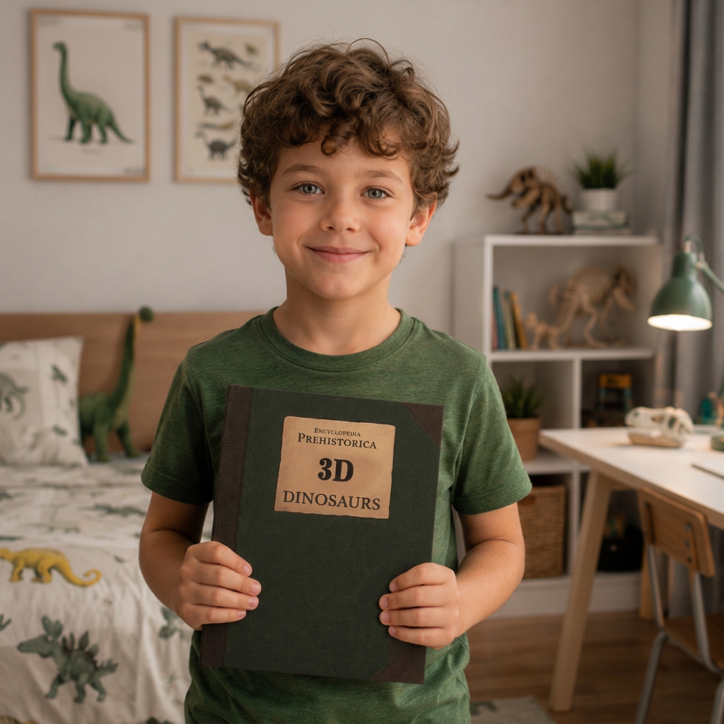 Interactive 3D Pop-Up Dinosaur Encyclopedia