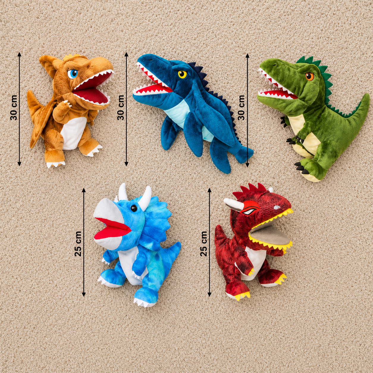 Funny Dinosaur Plush Hand Puppet