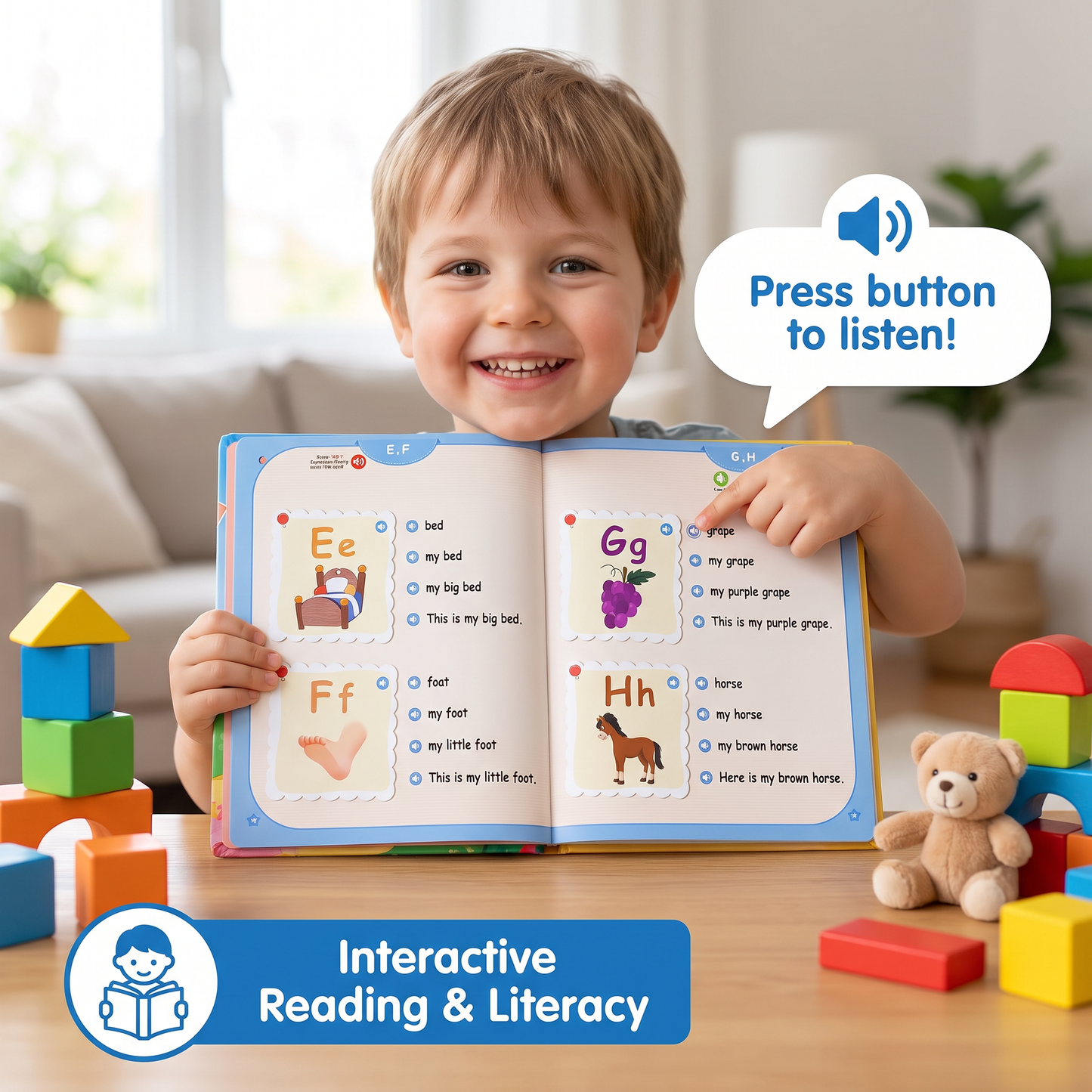 My First Leveled Reading Sound Book – Interactive Reading & Literacy