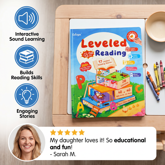 My First Leveled Reading Sound Book – Interactive Reading & Literacy