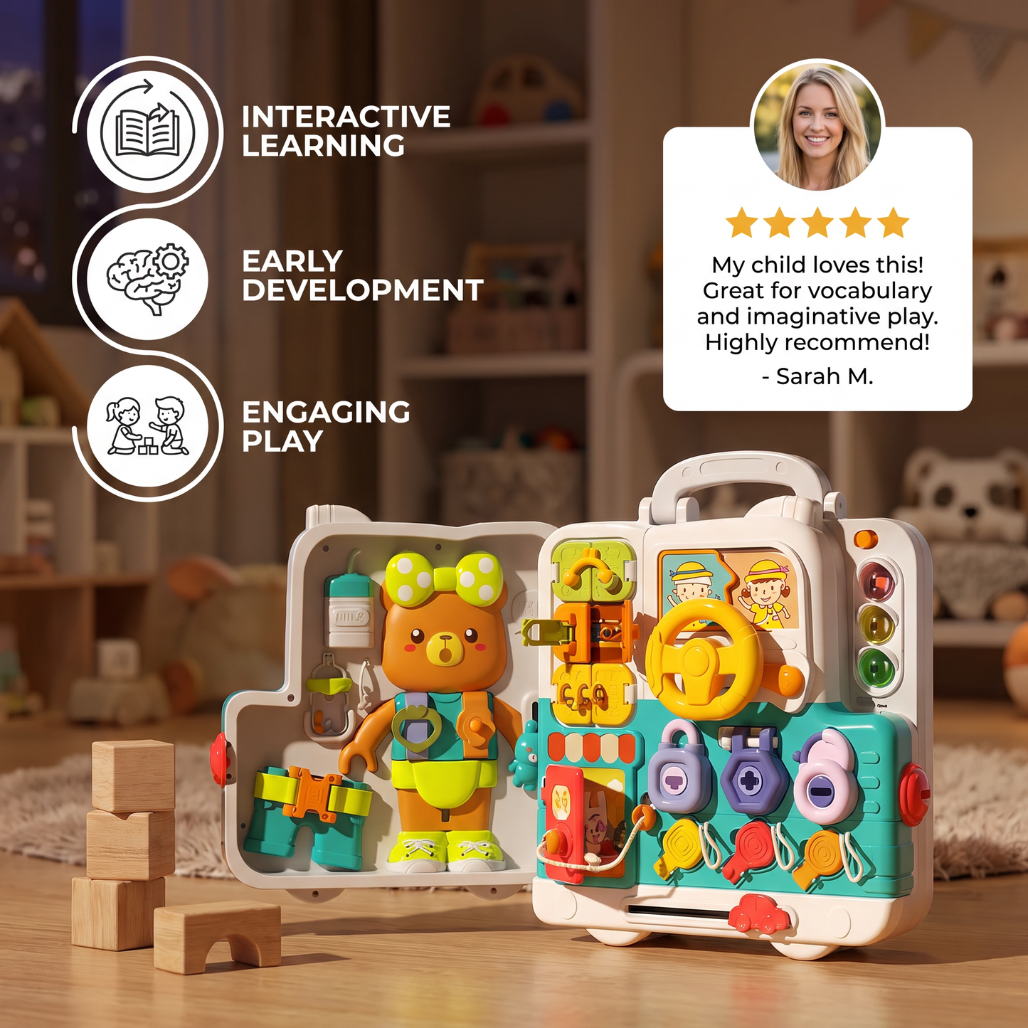 Interactive Soundboard Learning Game