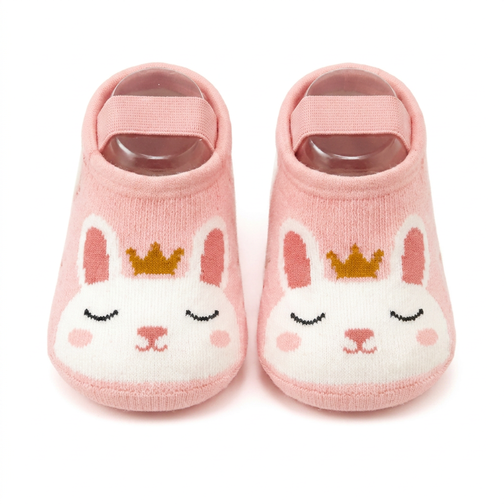Non-Slip Cartoon Sock Shoes for Babies & Toddlers