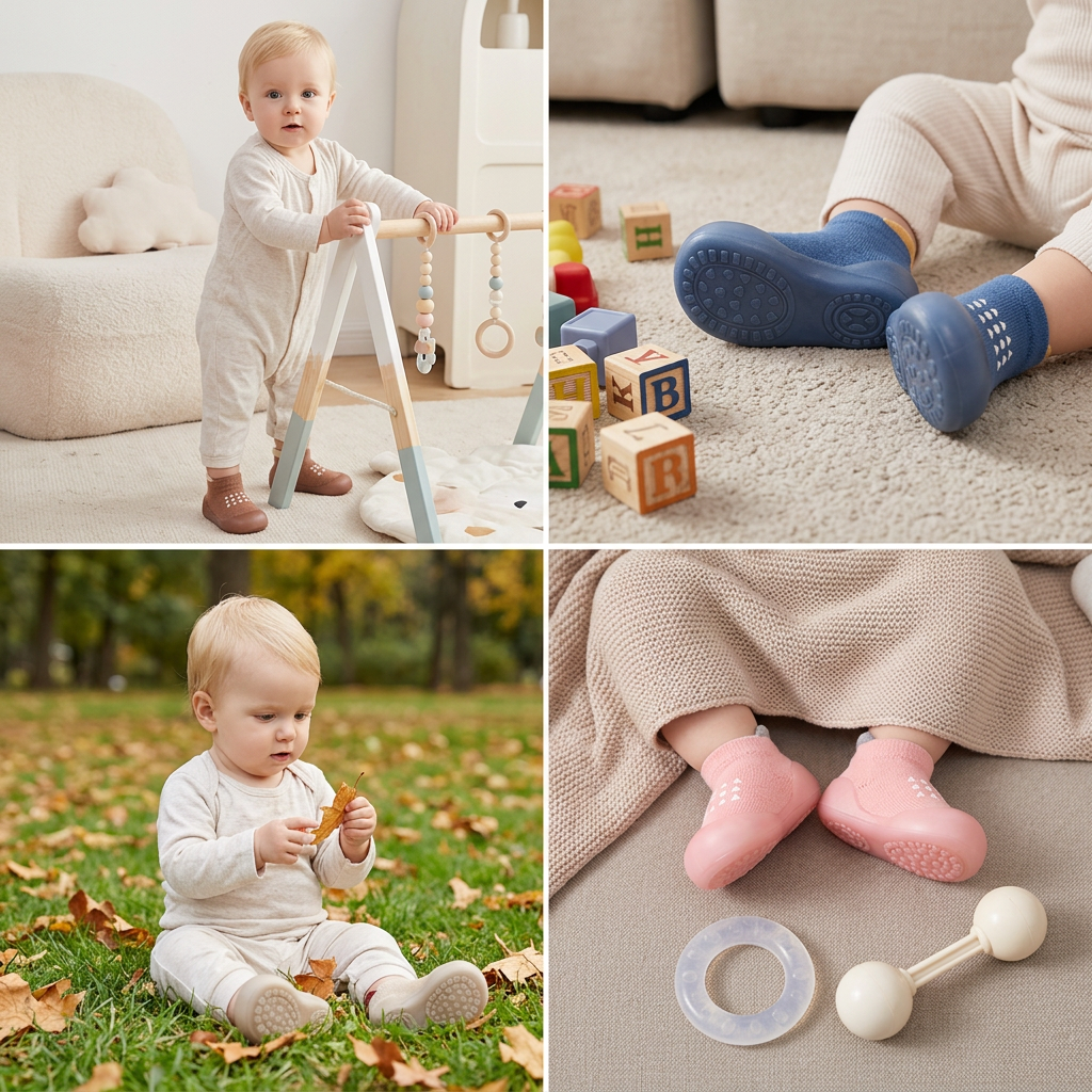 Baby Sock Shoes – Lightweight & Breathable First Walking Shoes