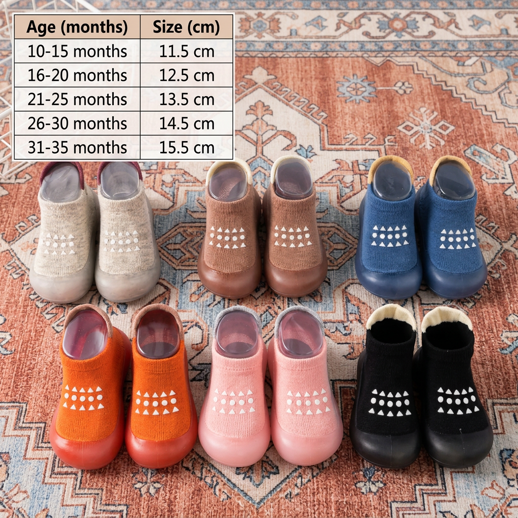 Baby Sock Shoes – Lightweight & Breathable First Walking Shoes