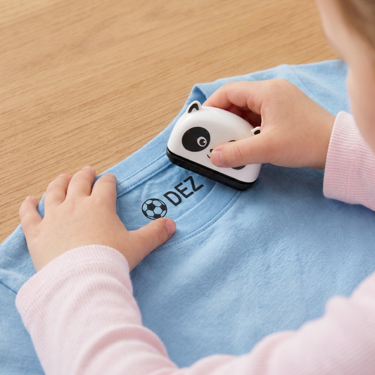Personalized Kids’ Permanent Name Stamp for Clothing & School Supplies