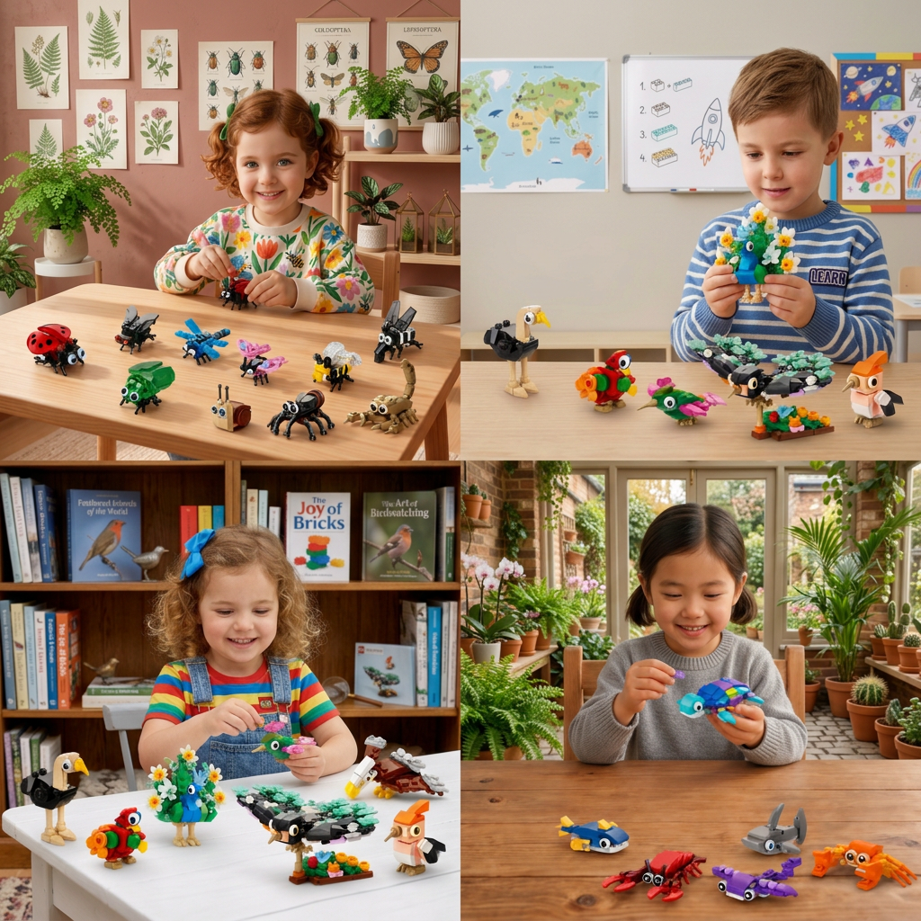 Animal Building Blocks Set