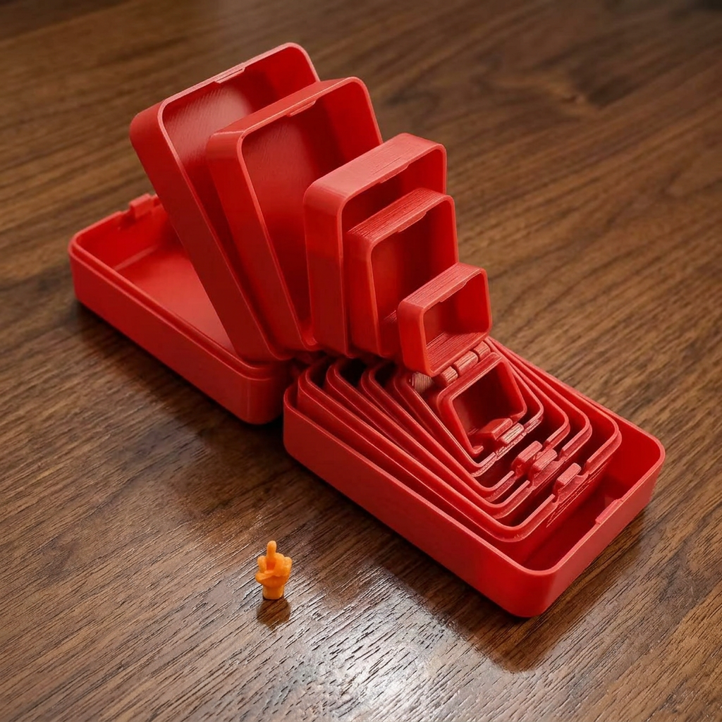 Funny Nesting Surprise Gift Box