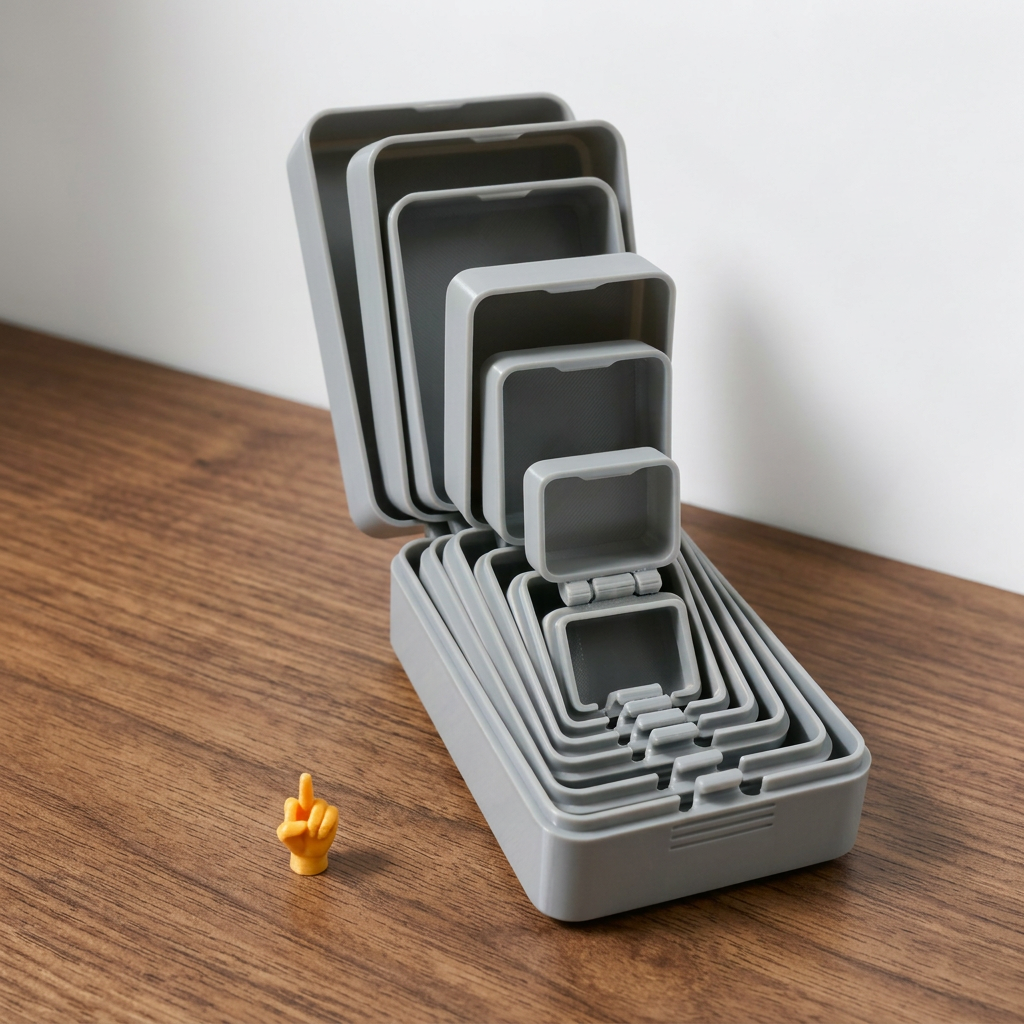 Funny Nesting Surprise Gift Box