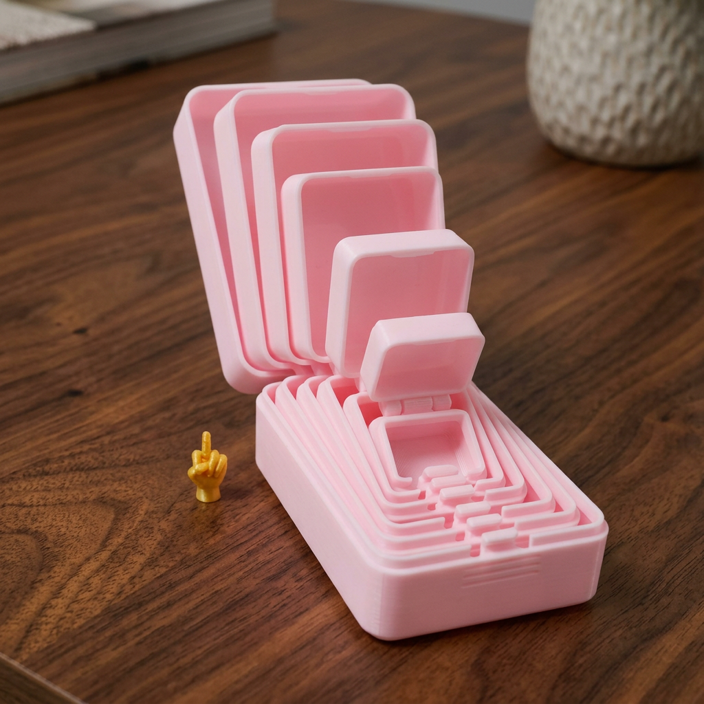 Funny Nesting Surprise Gift Box